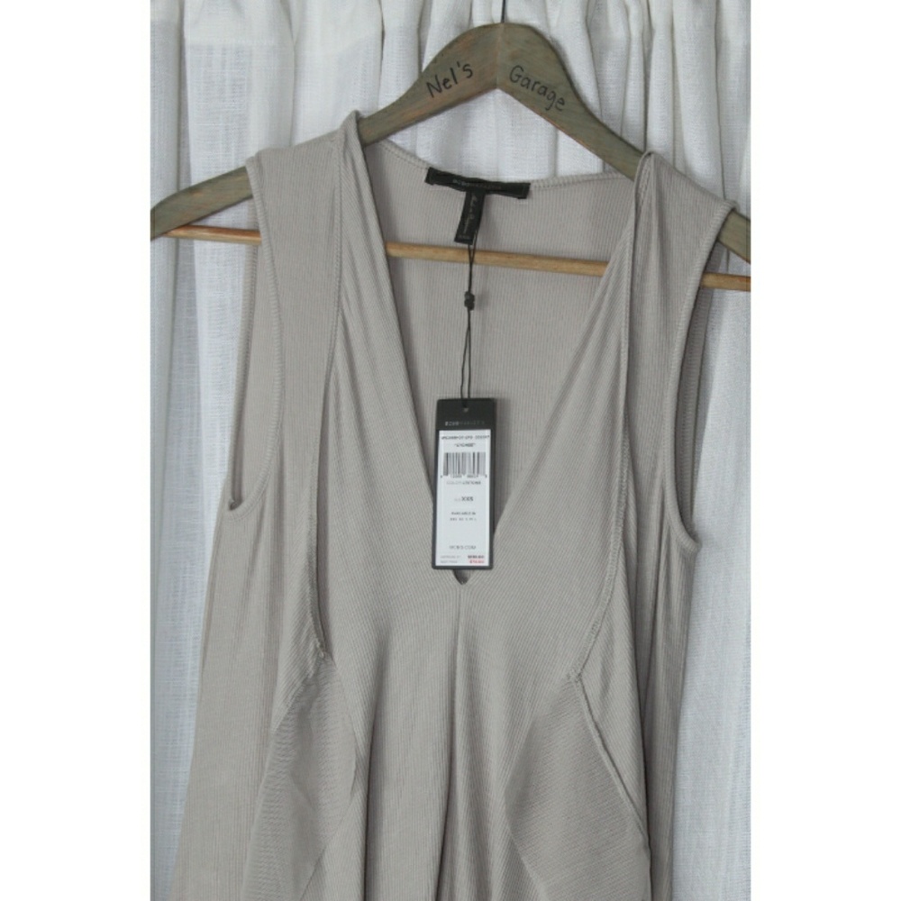 Bcbg MaxAzria Cydnee Ruffled Rayon High-Low Dress - Picture 2 of 9
